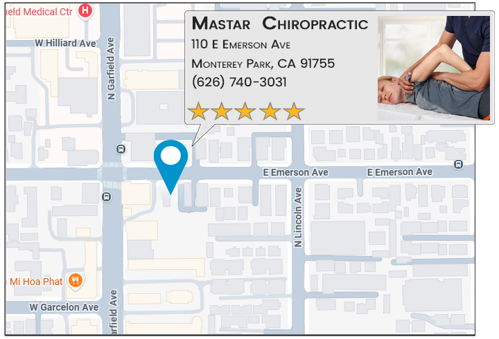 Mastar Chiropractic on google map