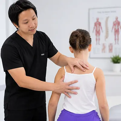 Monterey Park pediatric chiropractic exam