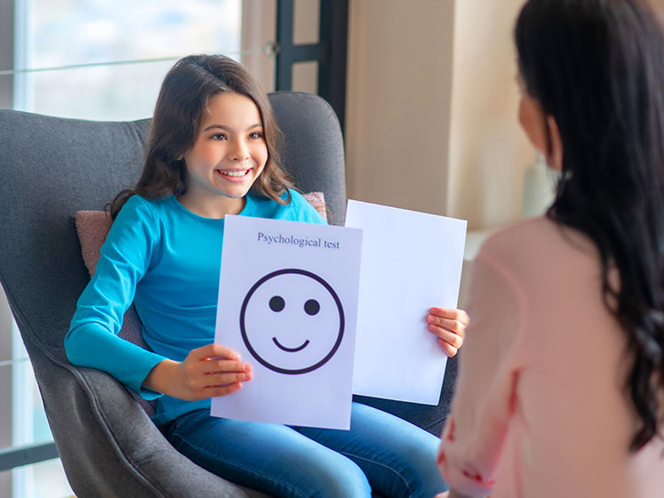 emotionally happy patient of pediatric chiropractic in Monterey Park