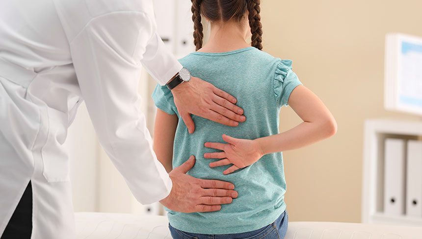 patient receiving pediatric chiropractic in Monterey Park